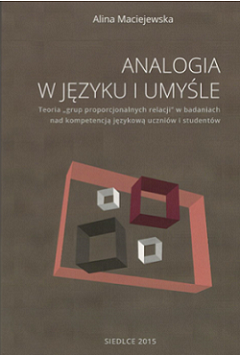 okładka książki – Alina Maciejewska | Analogia w języku i umyśle