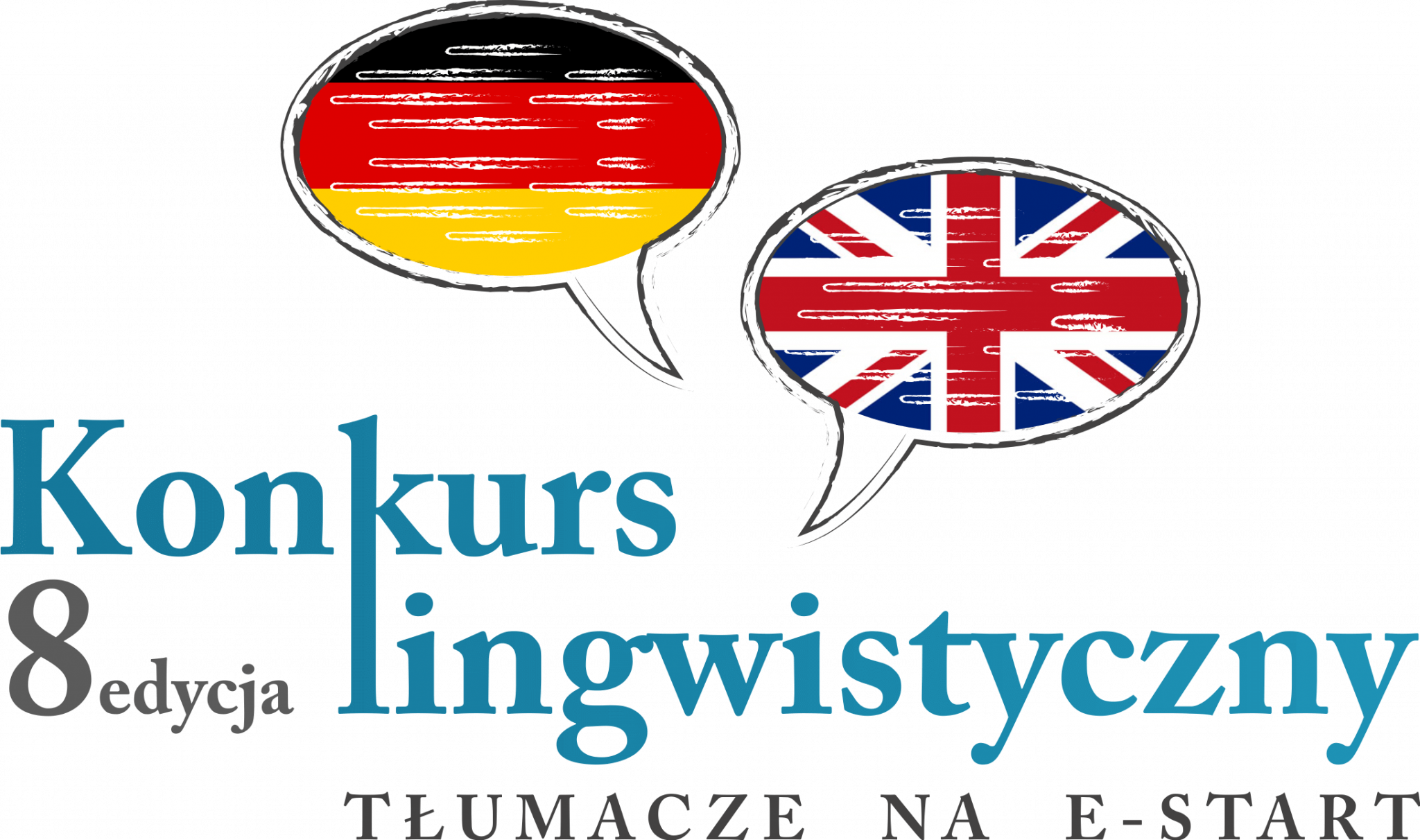 konkurs lingwistyczny „Tłumacze na e-start” – plakat