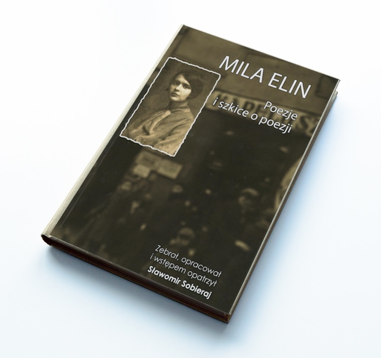 Poezje i szkice o poezji Mili Elin – okładka książki