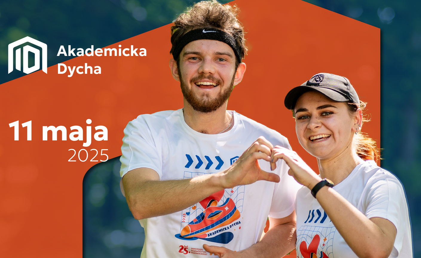 Bieg „Akademicka Dycha” – plakat